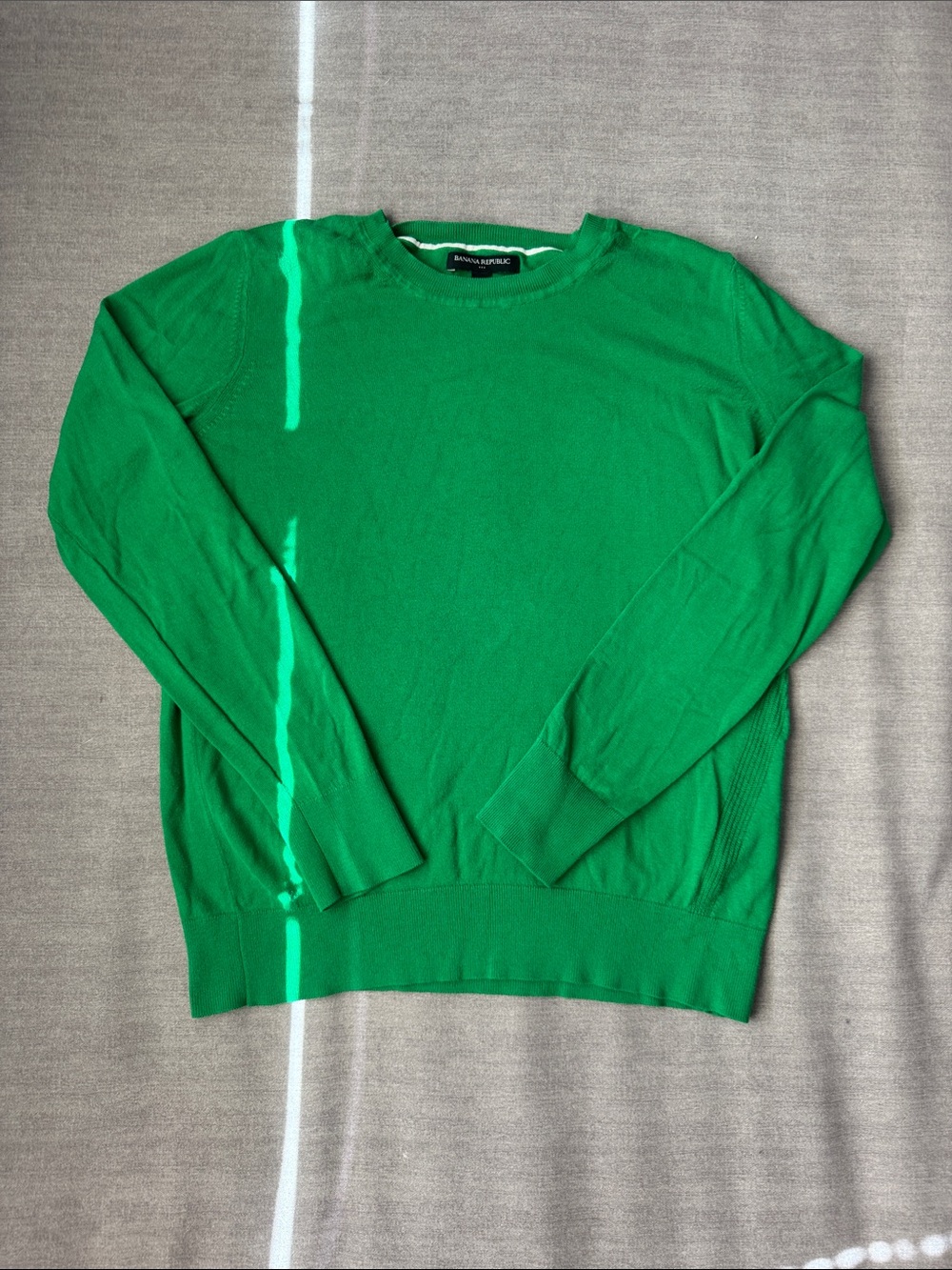 Banana Republic Women's Crewneck Sweater - Green